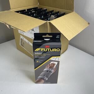 Twelve Futuro 3M Wrist Left Hand Deluxe Stabilizer Adjustable Firm Support Brace